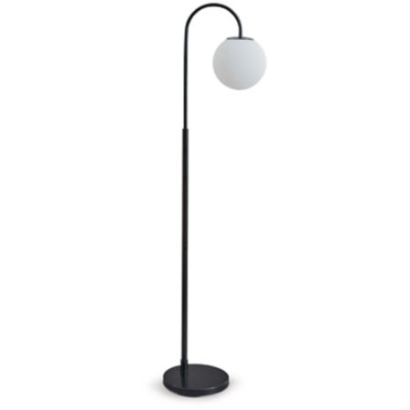 Signature Design by Ashley Walkford Industrial 63.25 Metal Floor Lamp Black | Walmart (US)