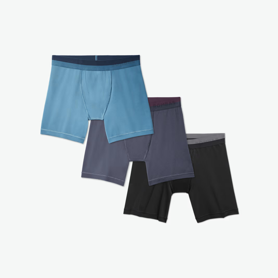 Men's Active Flyless Boxer Brief 3-Pack | Bombas