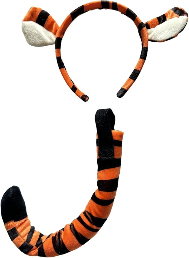 Kids Plush Farm, Mythical, Woodland and Zoo Animals Headband Ears & Tail Costume Set (Choose Styl... | Amazon (US)