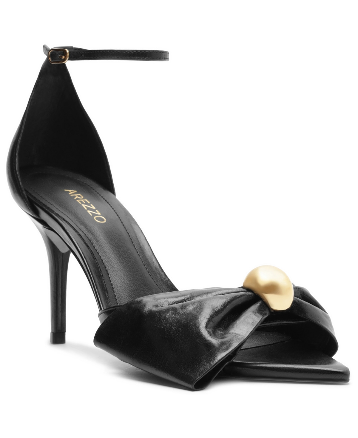 Arezzo Women's Rayna High Stiletto Sandals - Black | Macy's