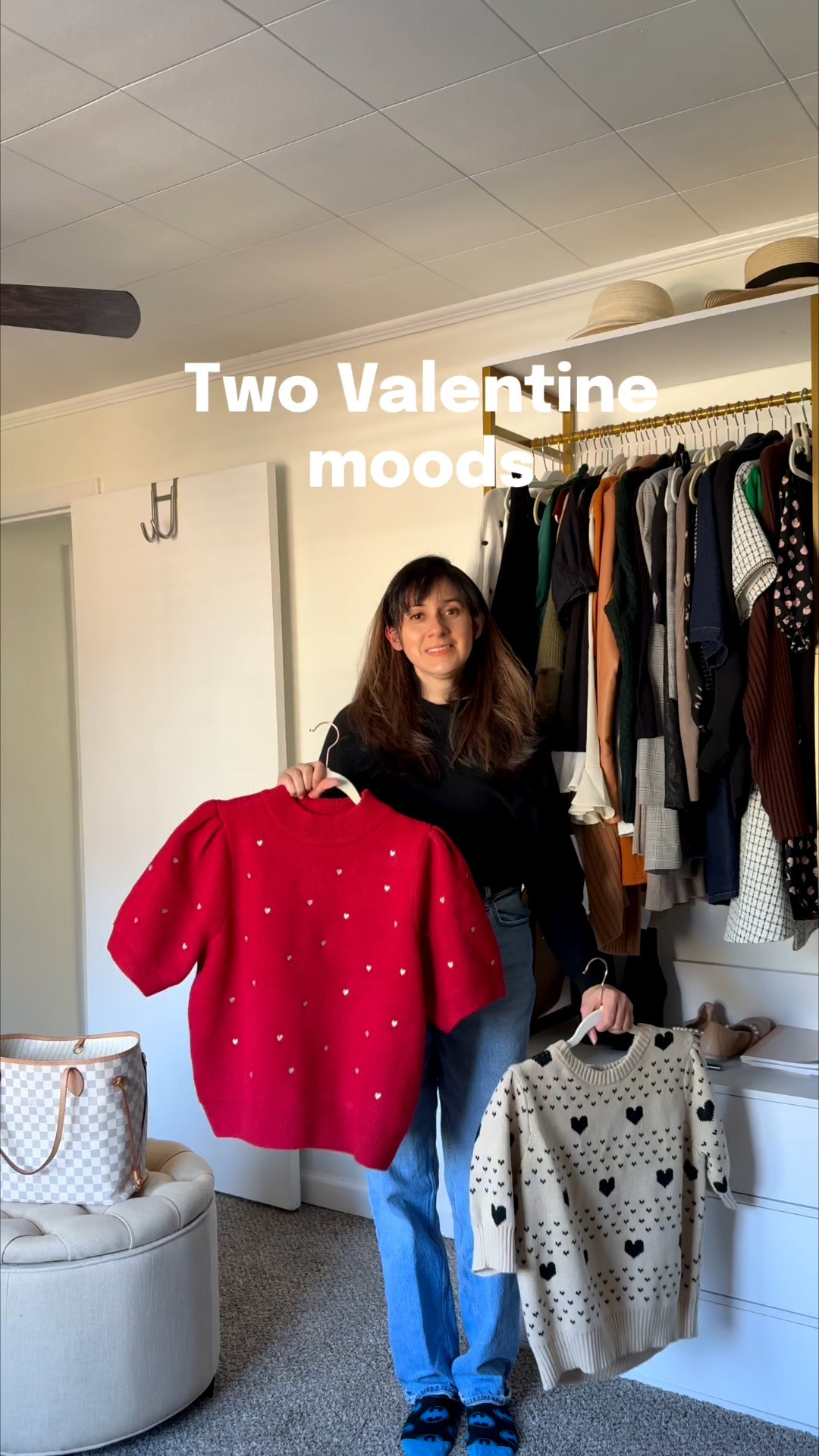 Sharing two heart sweatersfor two different vibes. Get the details here 

#LTKSeasonal #LTKdayinmylife #LTKValentine