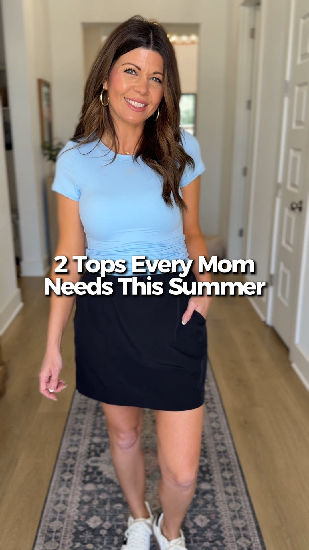 These two tops have been on repeat lately ❤️

The lace tank is perfect with denim shorts or you could dress it up with denim jeans and heels, the other top is the kind of everyday basic that goes with everything. Both feel expensive but are very affordable! 
Wearing a size Small in both. 

#LTKmomlife #LTKootd #LTKActive