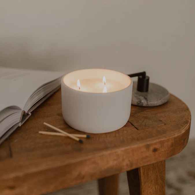 3-Wick Ceramic Candle | Antique Candle Co.