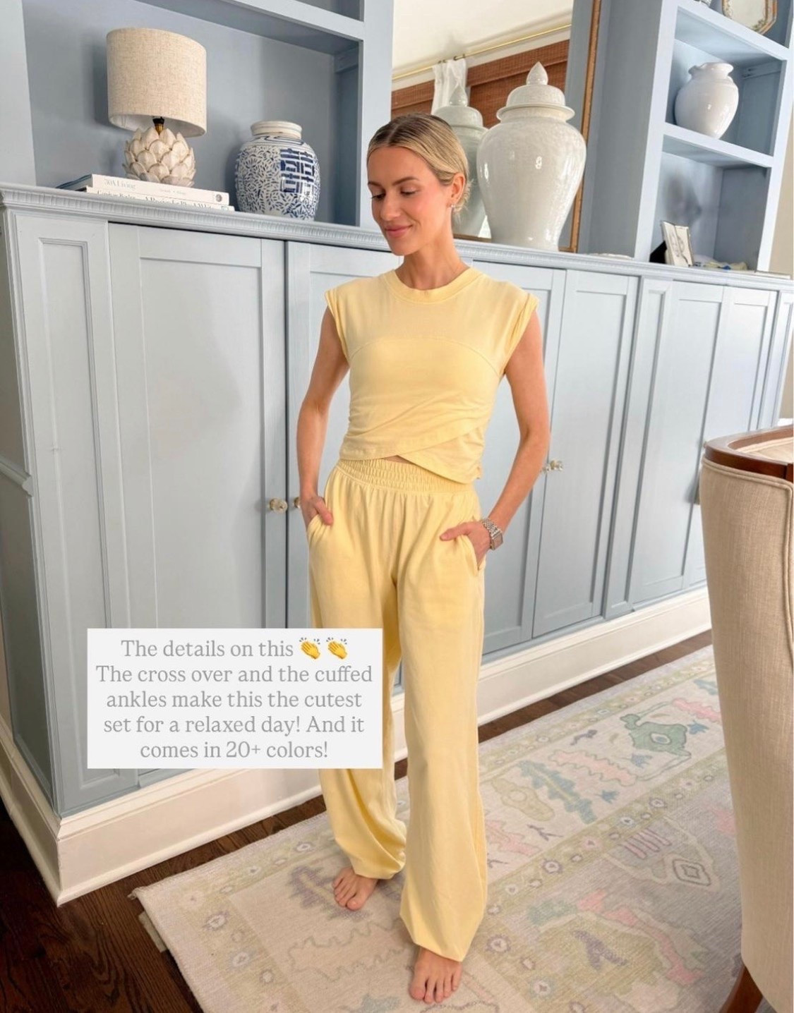 My favorite lounge set! This is so comfortable and stylish! I want this in every color!

Yellow Set, Cotton Set, Lounge outfit

#LTKootd #LTKmomlife #LTKSeasonal