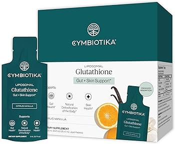 CYMBIOTIKA Liposomal Glutathione Supplement – PQQ, CoQ10 & Antioxidants for Detox, Brain, Energ... | Amazon (US)
