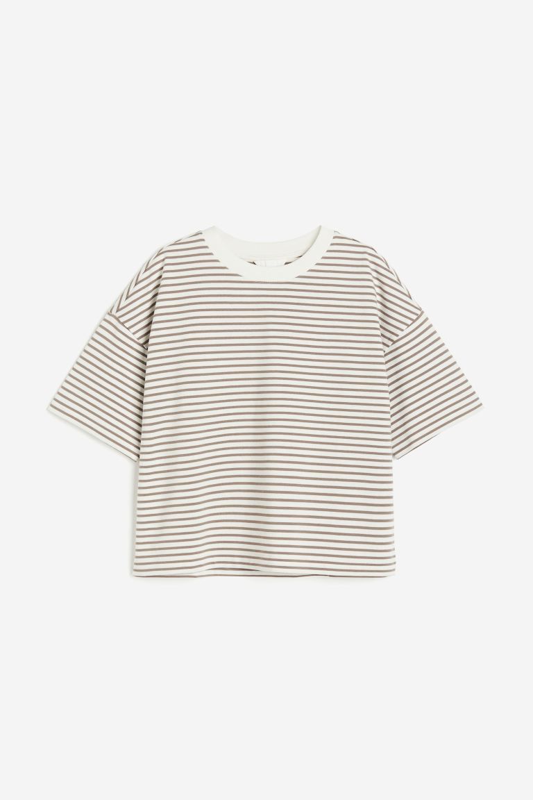 Boxy-style cotton T-shirt | H&M (UK, MY, IN, SG, PH, TW, HK)