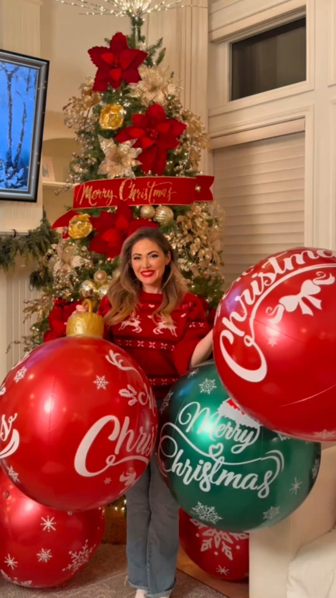 Nothing beats these massive inflatable ornament balls!  They are super fun as Christmas decorations! 🎄


#LTKSeasonal #LTKHoliday #LTKGiftGuide