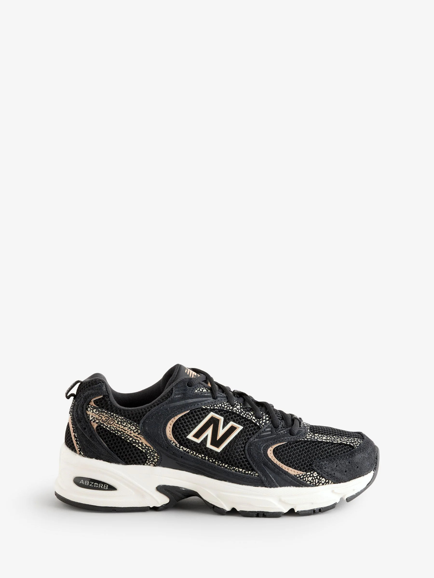 New Balance New Balance Black/White Womens 530 Trainers | Next US