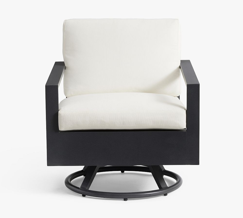 Indio Metal Swivel Outdoor Lounge Chair | Pottery Barn (US)