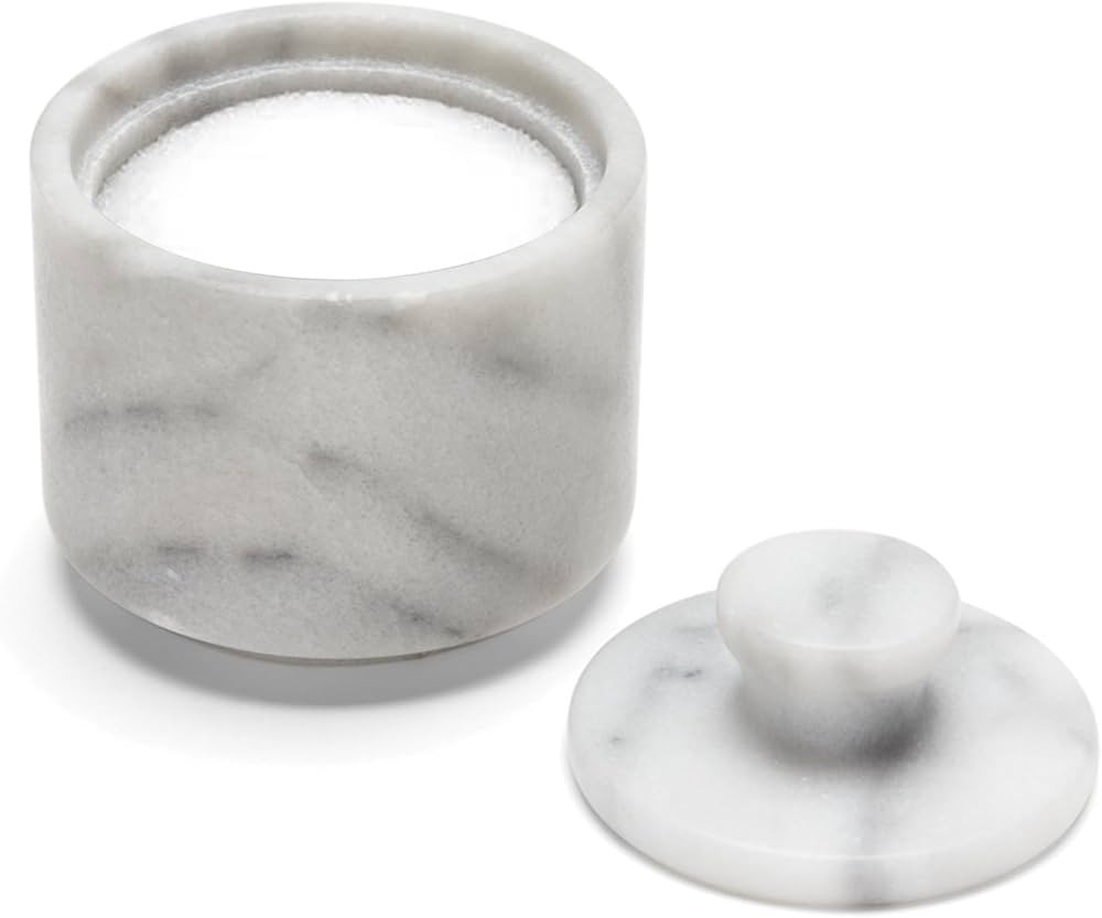 Fox Run Marble Salt Cellar, White 3" x 3" | Amazon (US)