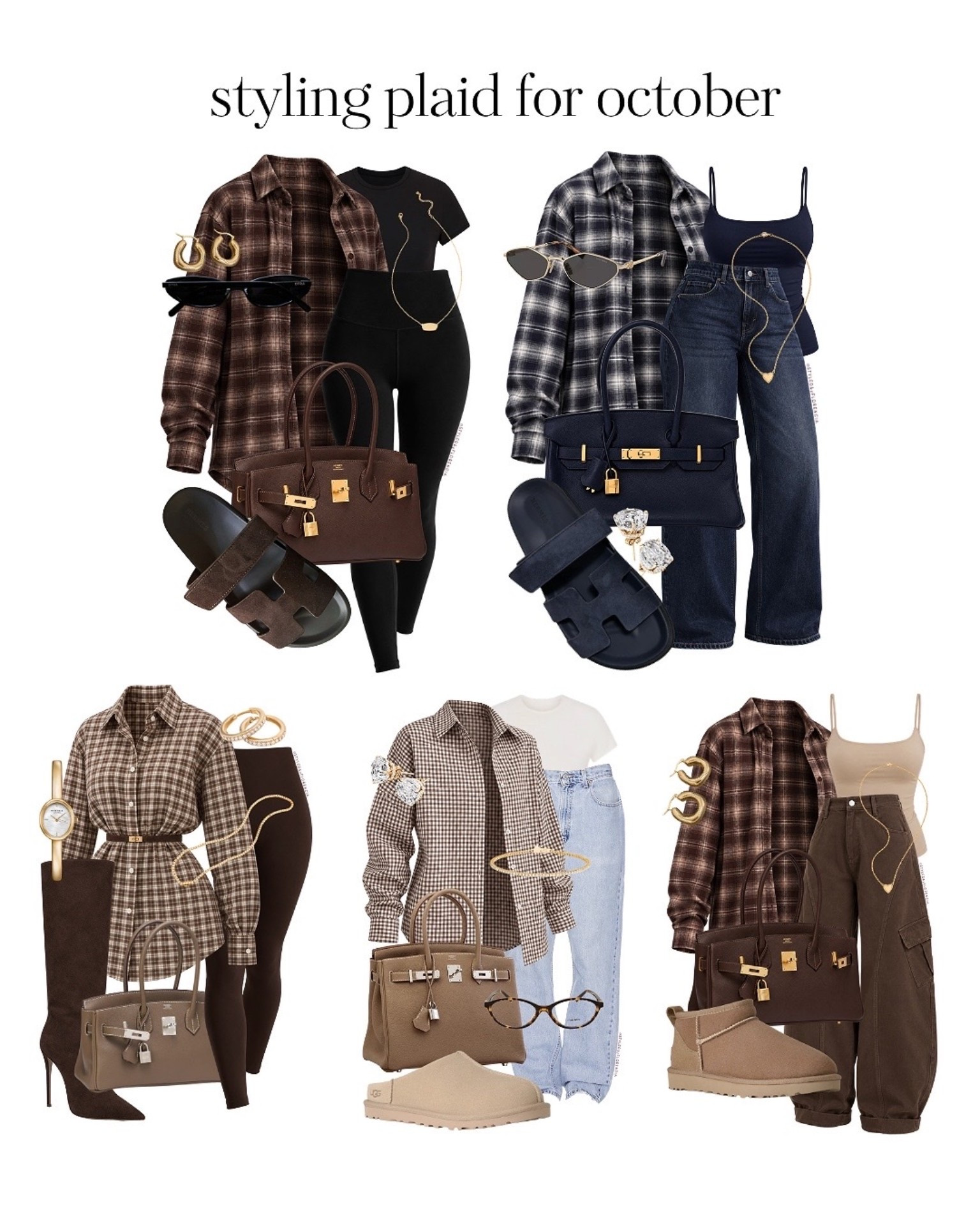 styling plaid for the fall😍🤎