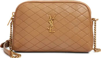 Gaby Quilted Leather Crossbody Pouch | Nordstrom