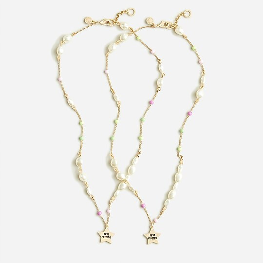Girls' charm necklace | J. Crew US