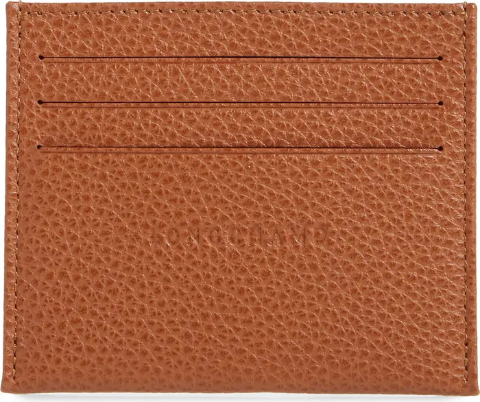 Le Foulonne Leather Slim Card Case | Nordstrom