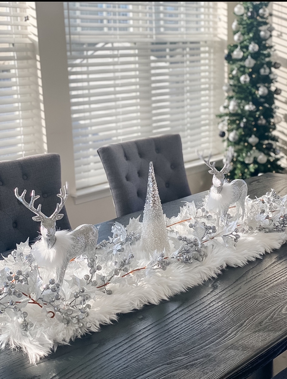 4 piece kitchen table winterdecor 

#LTKhome #LTKfamily #LTKSeasonal