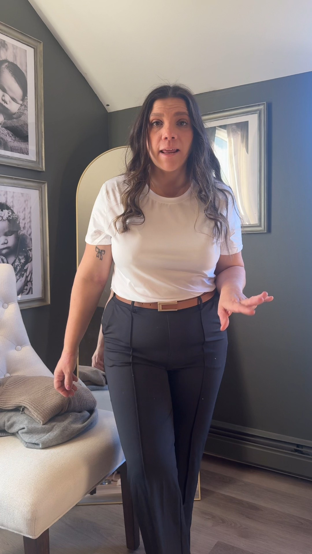 Business casual, soft, work pants that will transition to brunch with your girls

#LTKWorkwear #LTKMidsize #LTKStyleTip