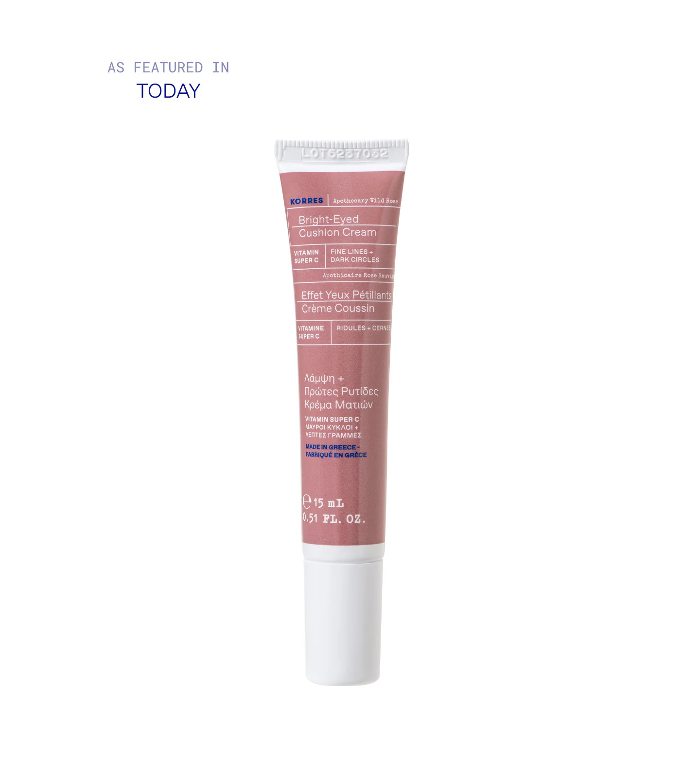 Apothecary Wild Rose Bright-Eyed Cushion Cream | KORRES | KORRES