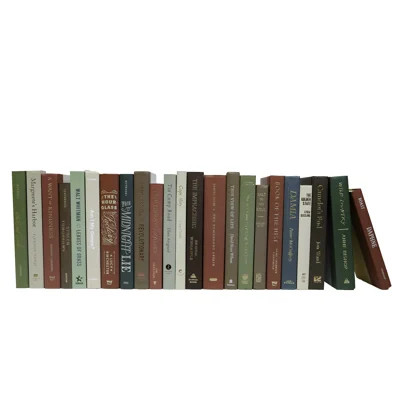 Decorative Books - Cabin Books - Brown Books By The Foot | Wayfair North America