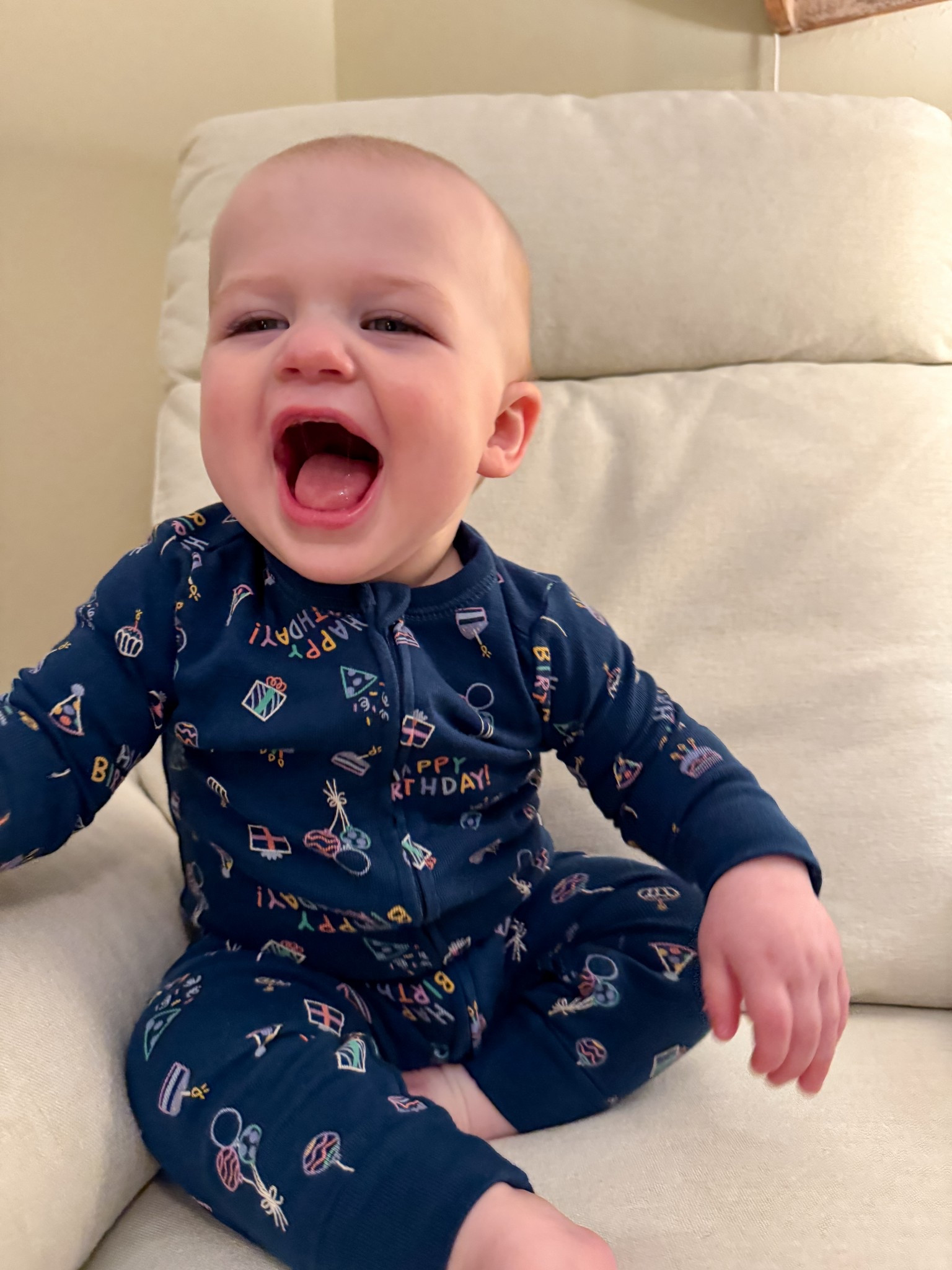 Birthday boy in his birthday pjs! 🥳

#LTKKids #LTKBaby #LTKGiftGuide