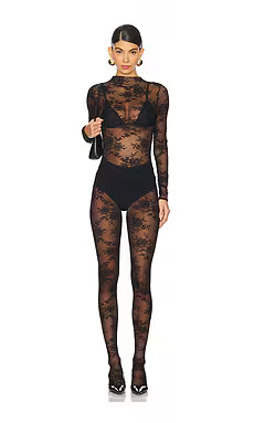 NBD Amalia Jumpsuit in Black from Revolve.com | Revolve Clothing (Global)