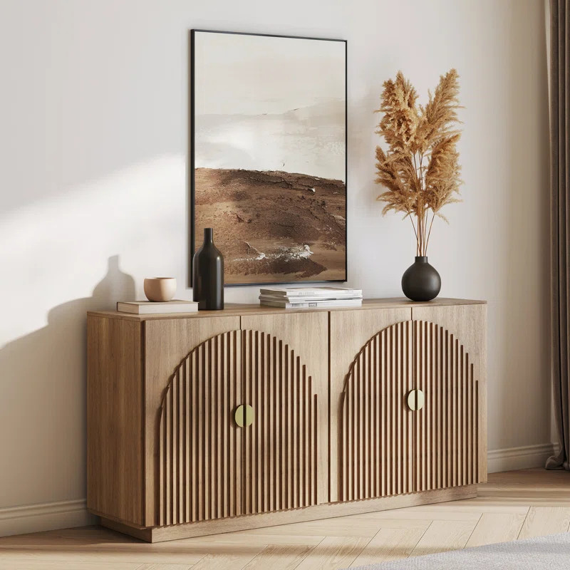 64.8" Buffet Cabinet with Storage, Sideboard Large Console Table | Wayfair North America