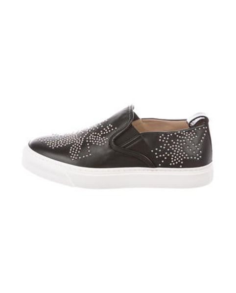 Chloé Susanna Slip-On Sneakers w/ Tags Black | The RealReal