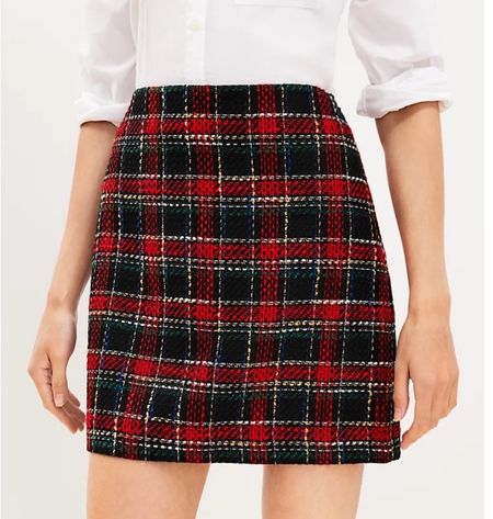 Holiday plaid skirt

#LTKHoliday #LTKfindsunder50 #LTKover40