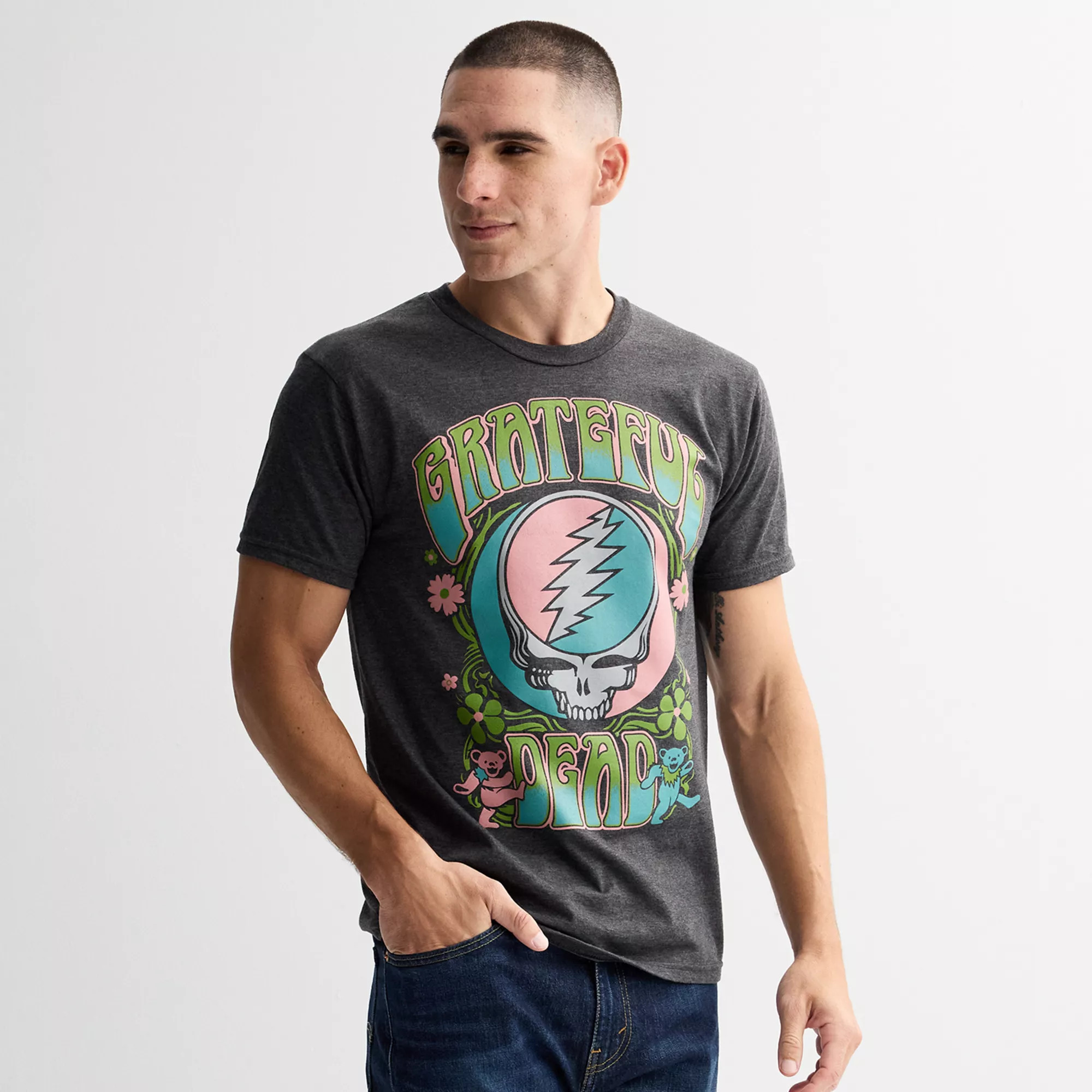 Men's Grateful Dead Deadscript Graphic Tee | Kohl's