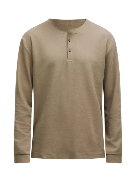 Heavyweight Cotton Textured Henley | Men's Short Sleeve Shirts & Tee's | lululemon | Lululemon (US)