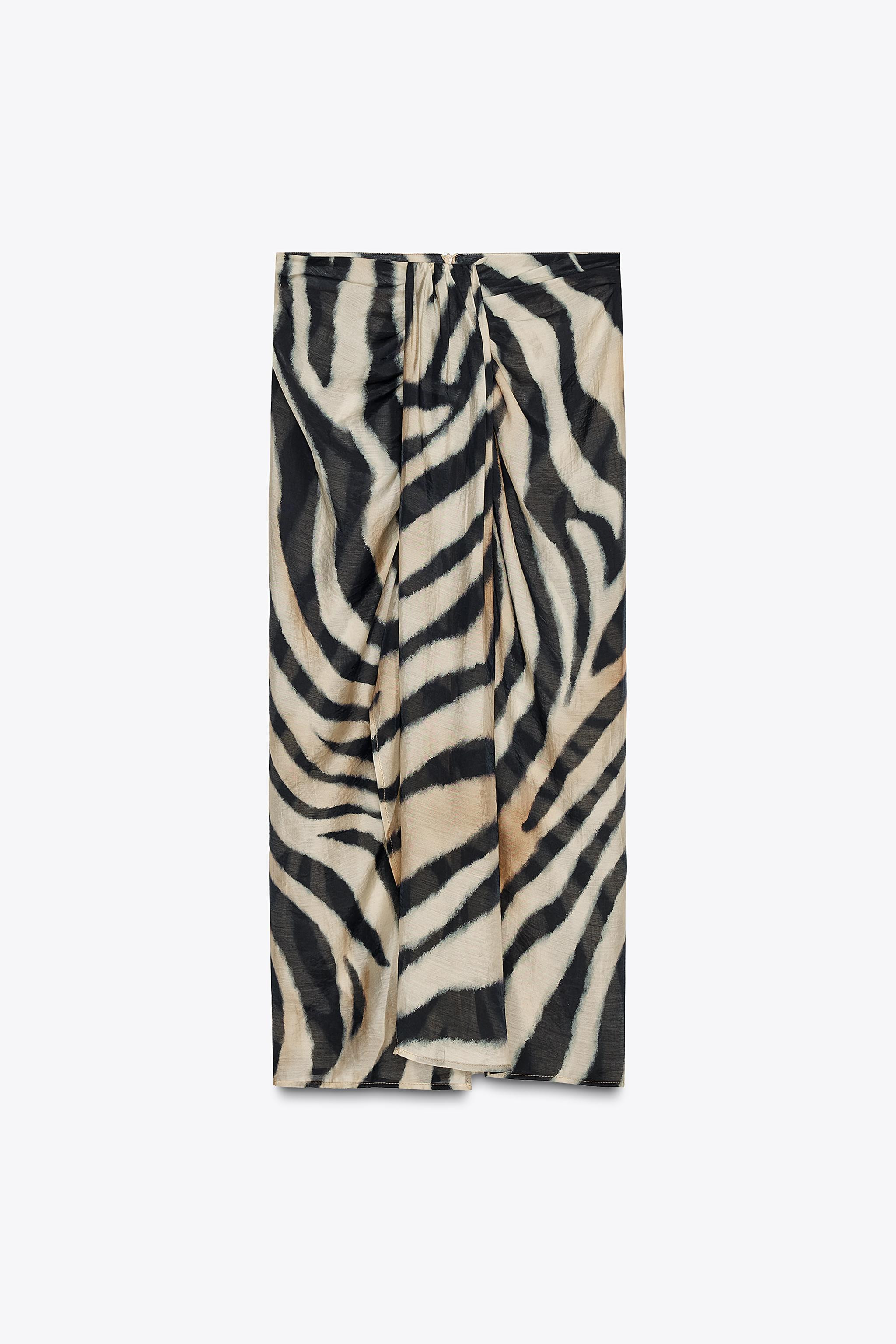 ANIMAL PRINT PAREO | Zara US