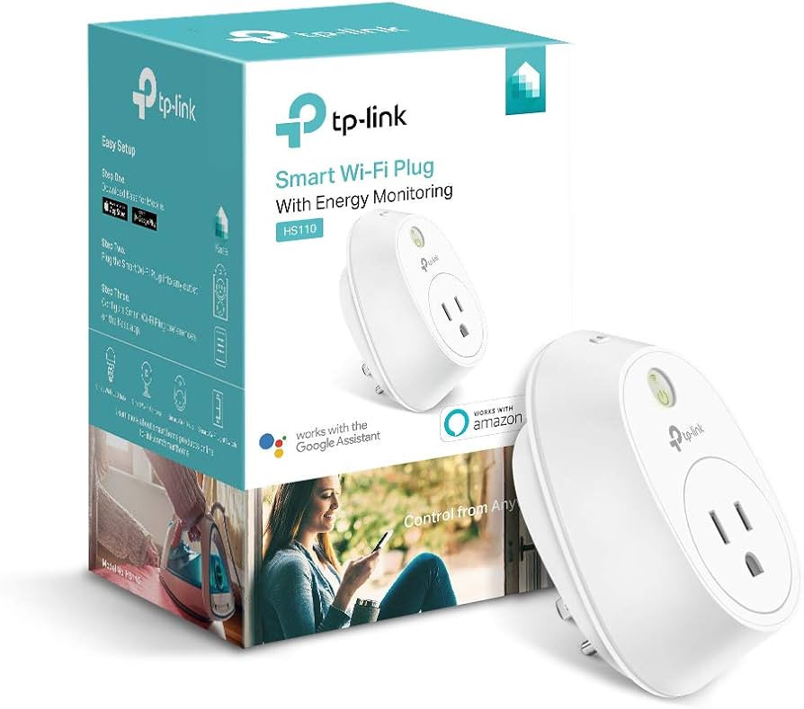 Kasa Smart WiFi Plug w/Energy Monitoring by TP-Link - Reliable WiFi Connection, No Hub Required, ... | Amazon (US)