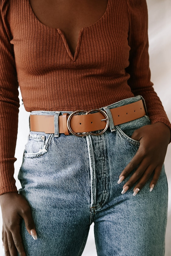 Double Oh Heaven Brown Double Buckle Belt | Lulus (US)