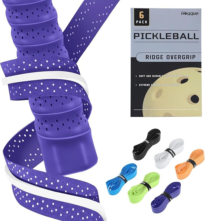 Anti Slip Professional Grip Tape for Pickleball Tennis Badminton Racket, Breathable, Quick Dry | Amazon (US)