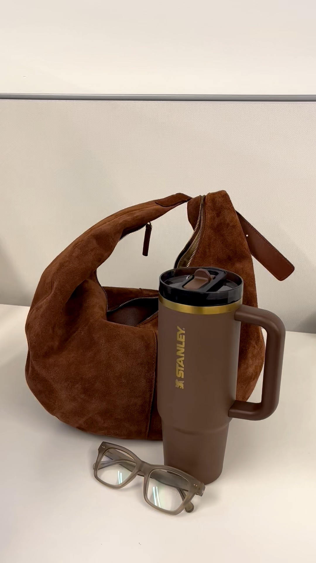 Accessories: suede curve hobo, customized Stanley, my favorite reading glasses (obsessed with the color).

#LTKOver40 #LTKItBag #LTKStyleTip