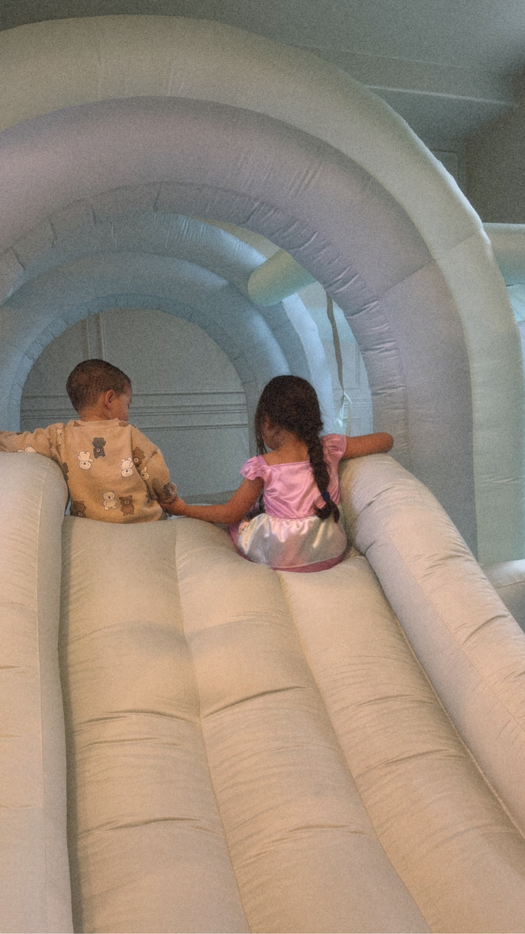 One of our most use and borrowed kiddo item. We have had it for three years now and it’s upheld great! neutral colors, big bounce space and extra separate room with basket ball hoop and also dubs as a ball pit! Solid investment! #toddlerlife #kids #momof2 #playroom

#LTKGiftGuide #LTKFamily #LTKKids