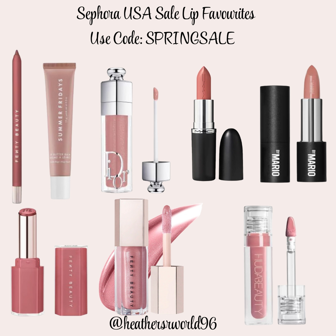 Sephora USA Sale My Face Favourites: Use Code SPRINGSALE 

#sephora #sephorausa #sale #beauty #beautysale #makeupsale #makeup #lipstick #lipgloss #lipliner #fentybeauty #makeupbymario #summerfridays #hudabeauty #glossbomb  

 #LTKspring #LTKbeauty #LTKsale