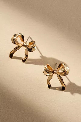 Bow Icon Post Earrings | Anthropologie (US)