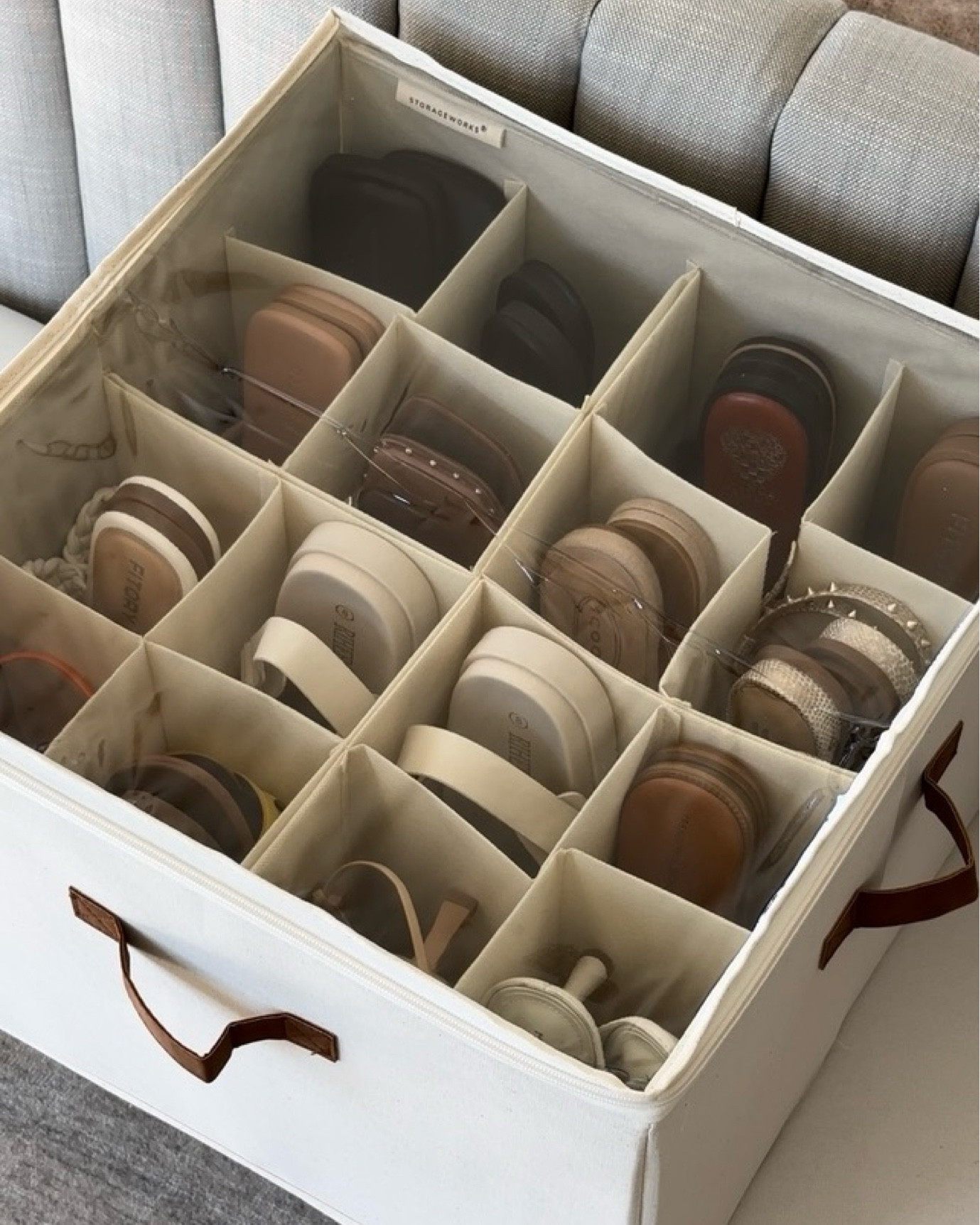 Shop below! Store your summer sandals in this organizer! Xo! 

#LTKshoecrush #LTKhome #LTKfindsunder50