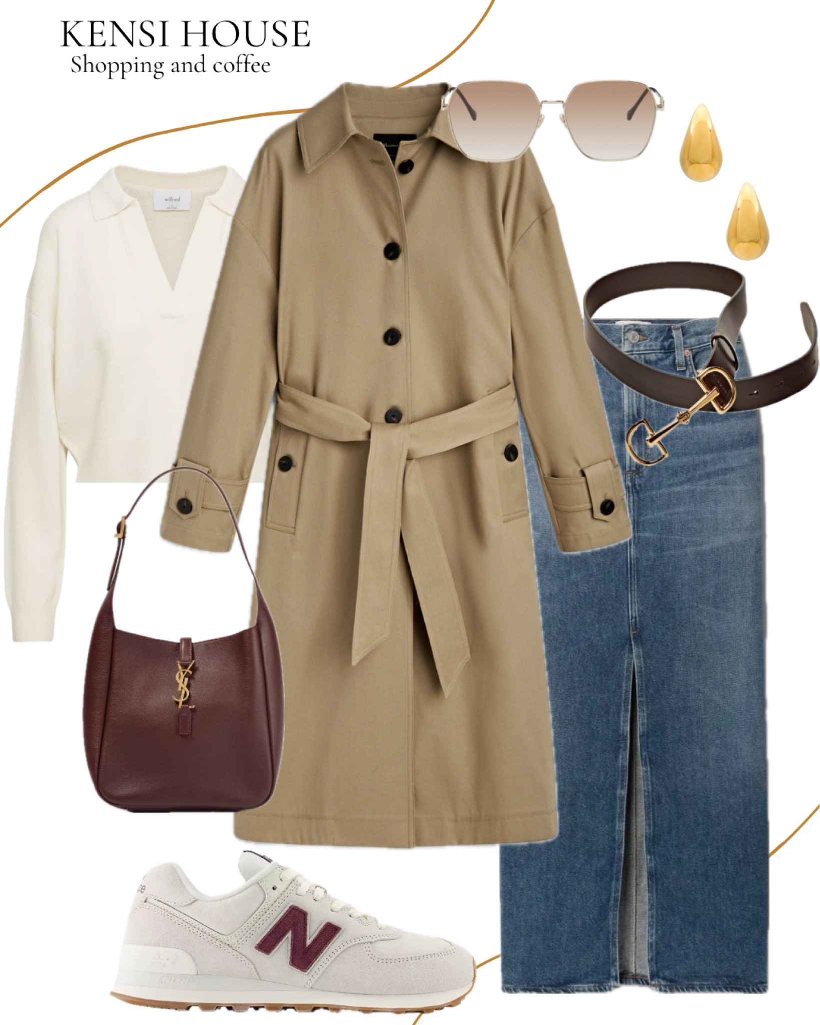 Transitional weather outfit
Ways to wear a trench coat 

#LTKstyletip #LTKSpringSale #LTKSeasonal