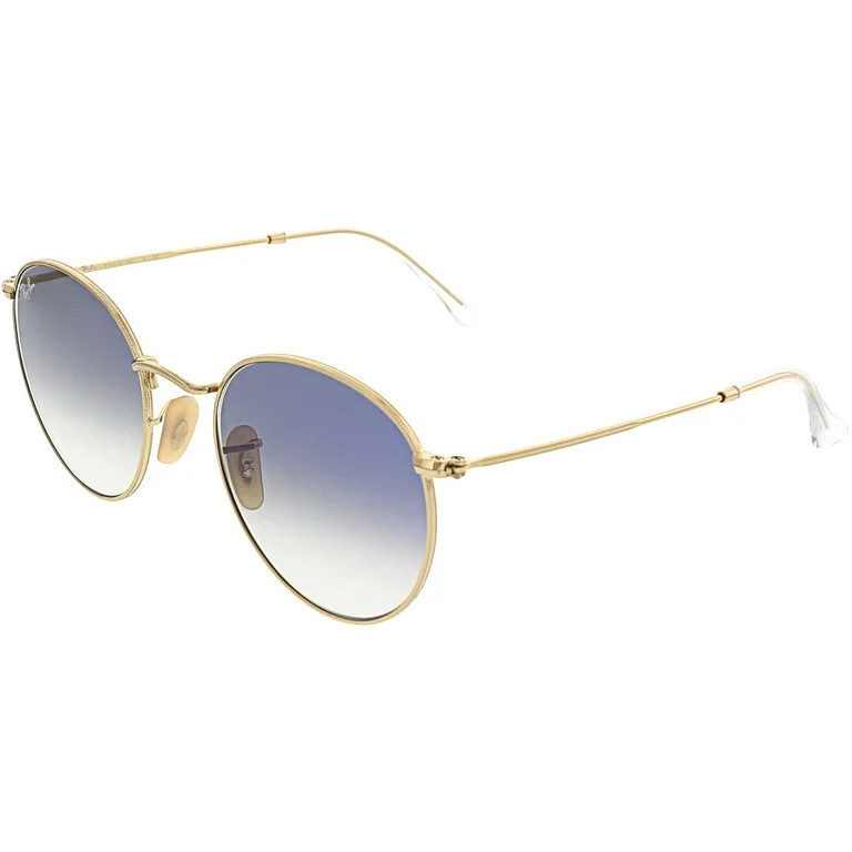 Ray-Ban Gradient Icons RB3447N-001/3F-53 Gold Round Sunglasses | Walmart (US)
