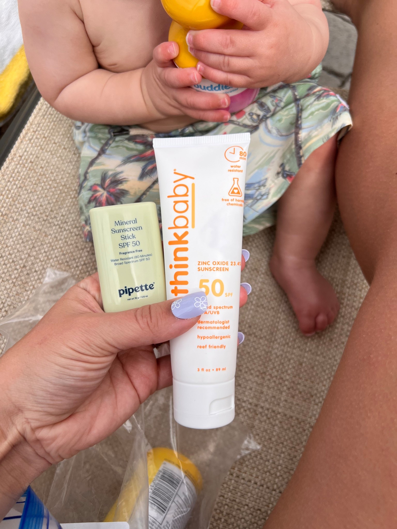 Baby sunscreen that actually works 

#LTKSwim #LTKBaby #LTKActive