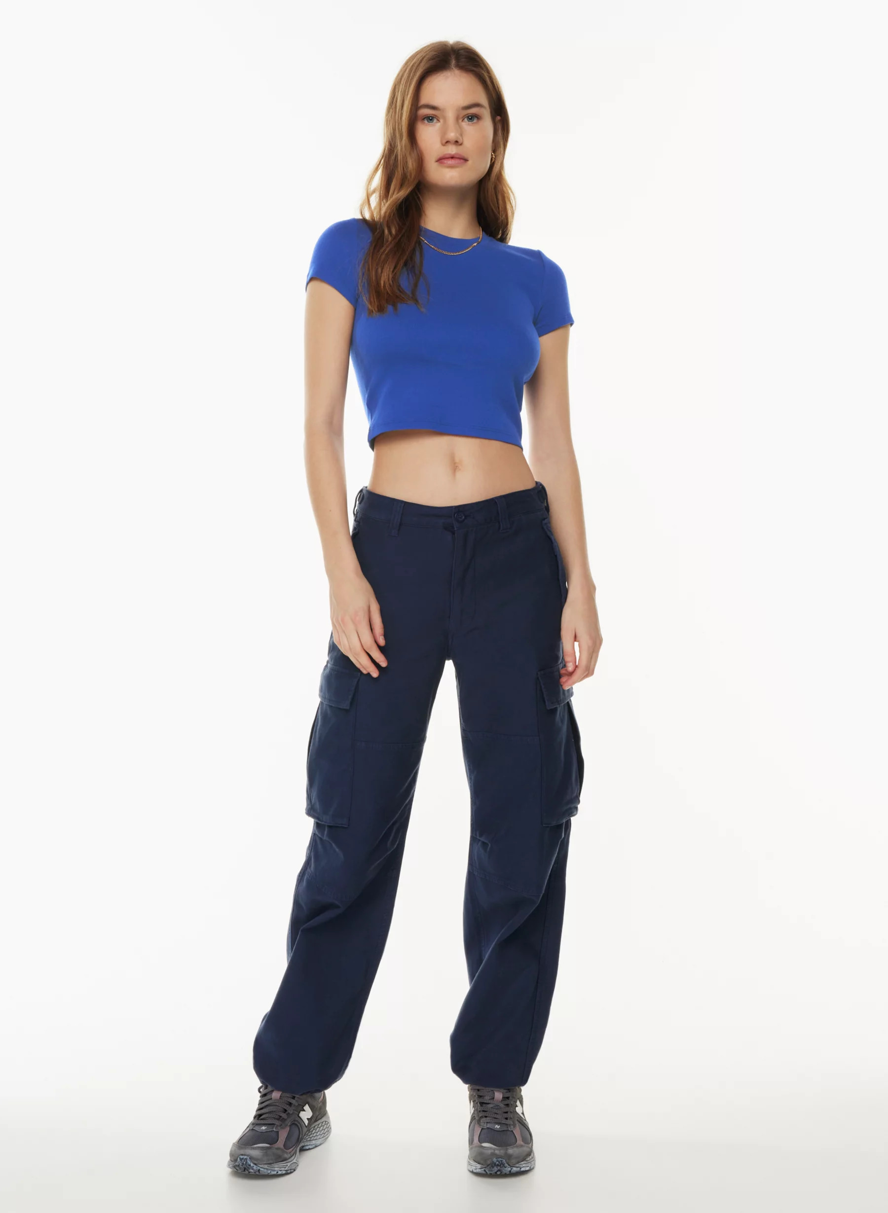 HOMESTRETCH™ CREW WAIST T-SHIRT | Aritzia