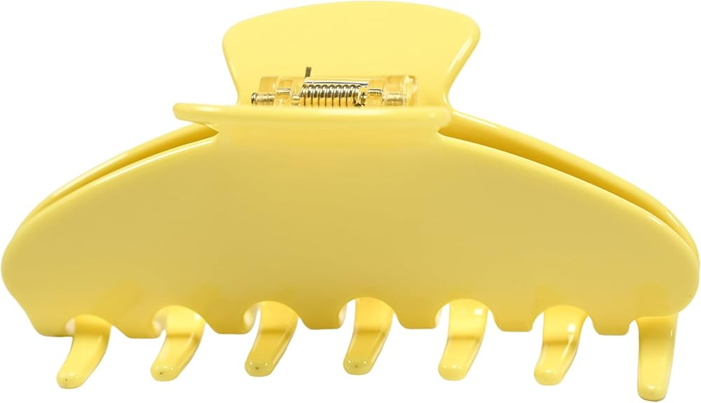 Premium Acetate Hair Claw Clips for Women Girls, 4 Inch Large Cute Jaw Clip for Thick or Thin Hai... | Amazon (US)