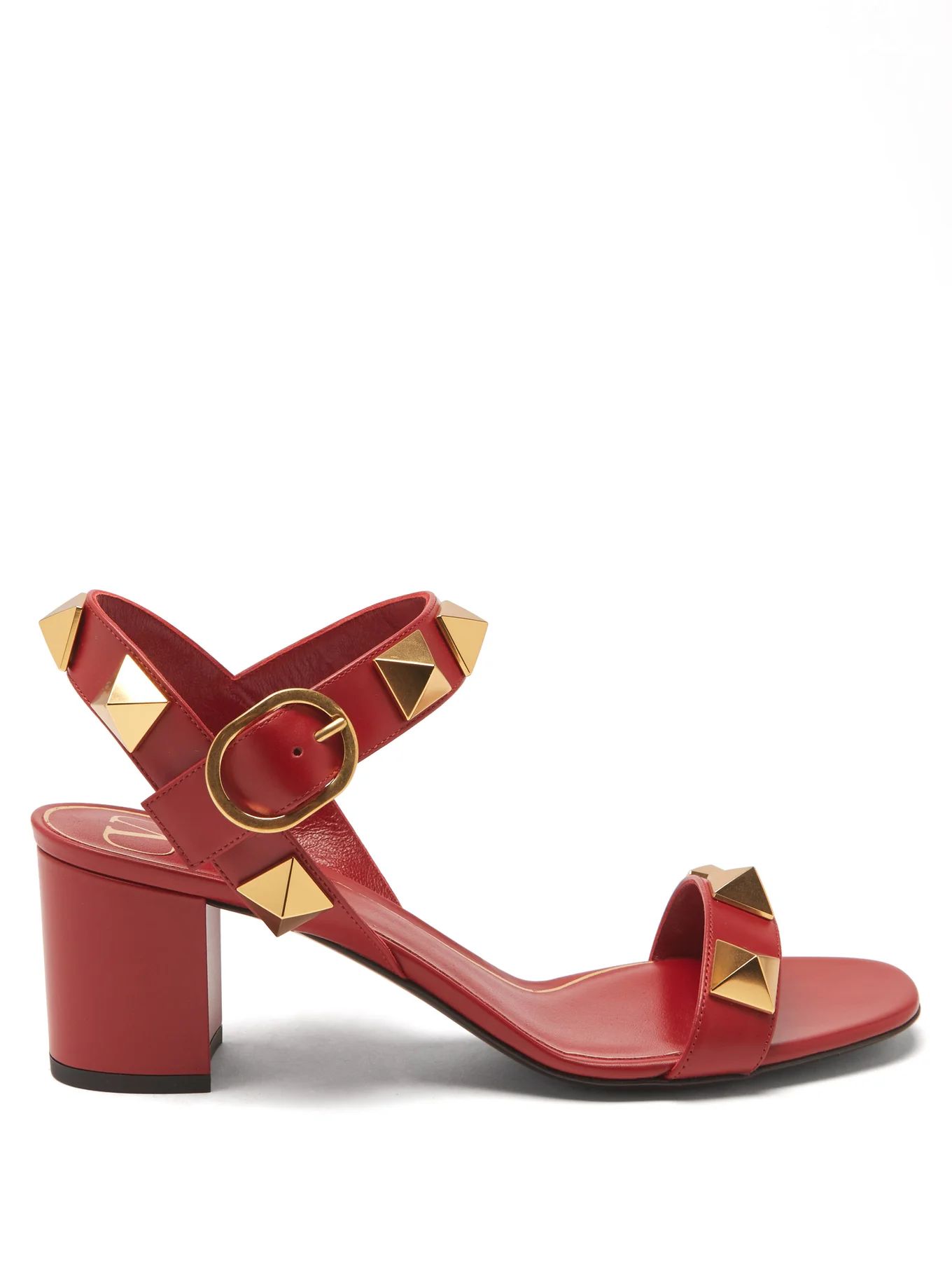 Roman Stud flat leather sandals | Matches (US)