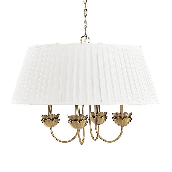 Francesca 4-Light Scalloped Chandelier | Ballard Designs, Inc.