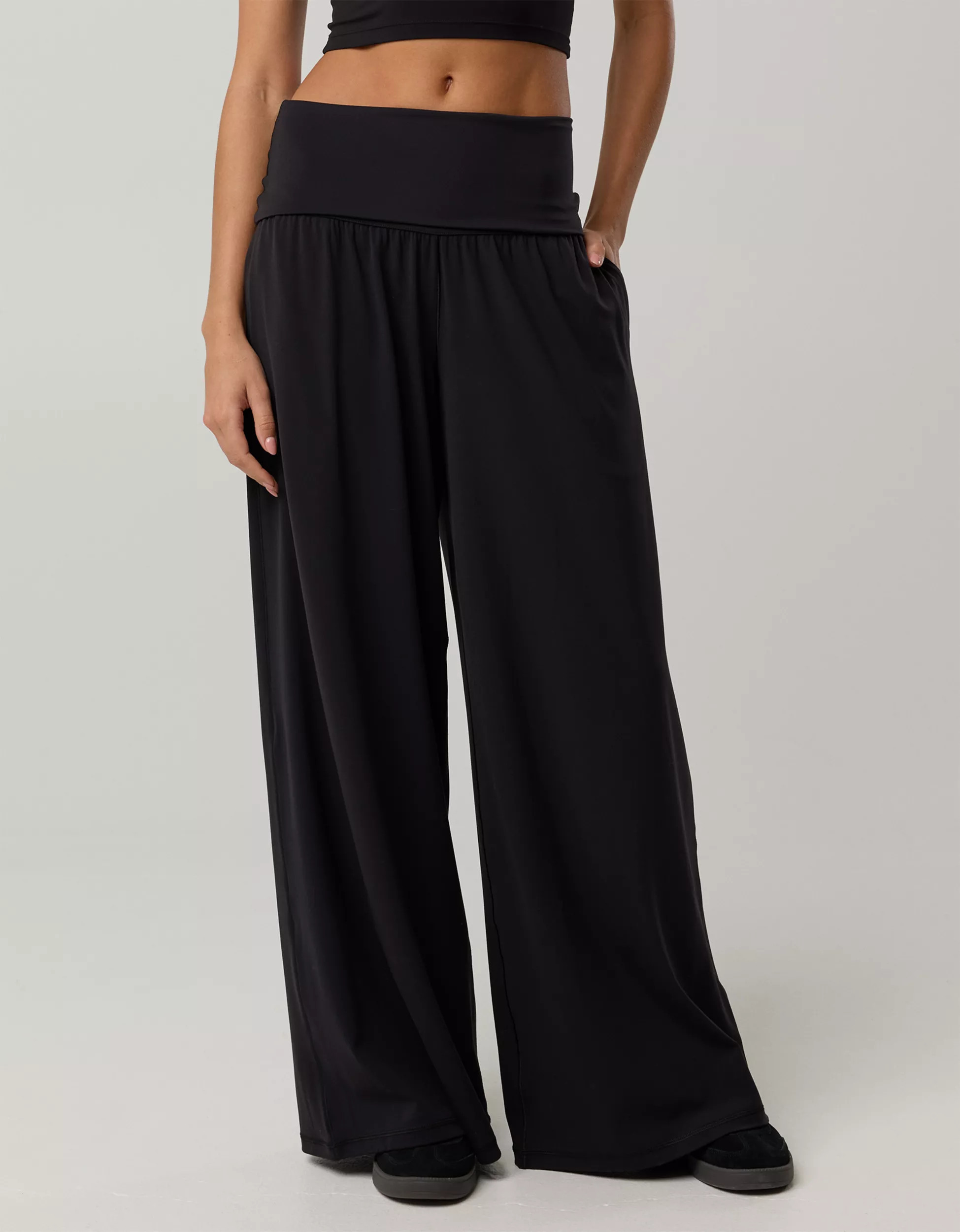 OFFLINE By Aerie Real Me Foldover Super Wide Leg Pant | Aerie