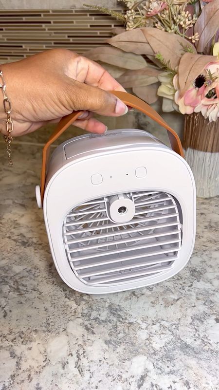 Best mom hack ever!
How cool is this! I'm always
thinking if I can carry my air conditioner with me during hot summer days and now I can...This fan holds a charge for up to 6 hours! Just add ice and you got yourself a mini air conditioner! and it’s under $20!
air conditioner | fan | amazon must have 

#LTKFindsUnder50 #LTKGiftGuide #LTKSeasonal