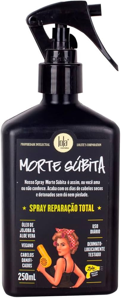 Lola Cosmetics Spray Morte Subita Reparação Total, 250ml | Amazon (BR)