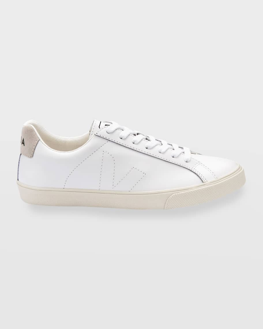 VEJA Esplar Leather Logo Sneakers | Neiman Marcus