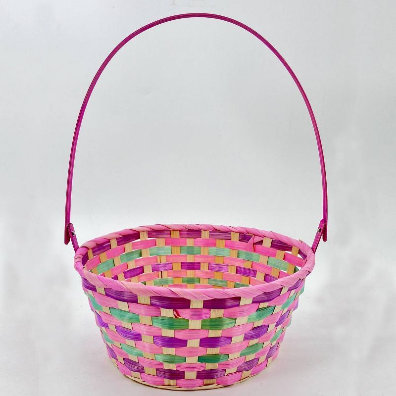 Round Bamboo Decorative Easter Basket - Spritz™ | Target